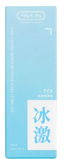 Envase de Ice Water Lub, práctico y fácil de aplicar, ofreciendo una sensación fresca y sedosa durante el juego íntimo.