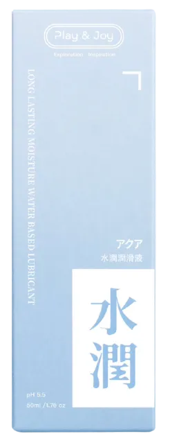 Envase de Water Based Lubricant, lubricante íntimo base agua con diseño práctico para una aplicación cómoda y controlada.