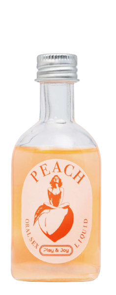 Lubricante oral Oral Pleasure de 50 ml, textura sedosa y sabor gourmet para sexo oral, sabor Peach.